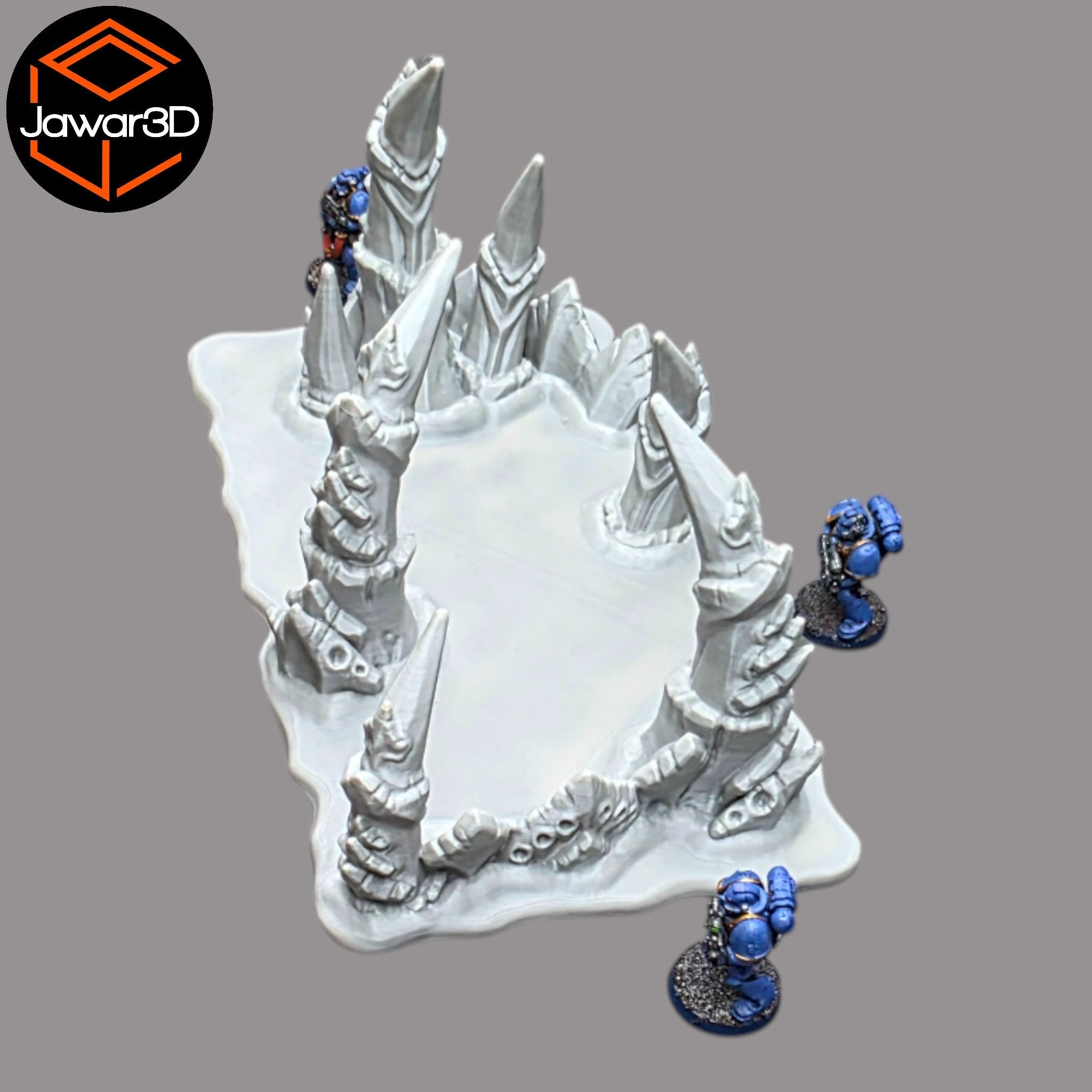 Hive Floor #3 - 28mm Wargaming Scatter Terrain Scenery Tabletop Jawar3d