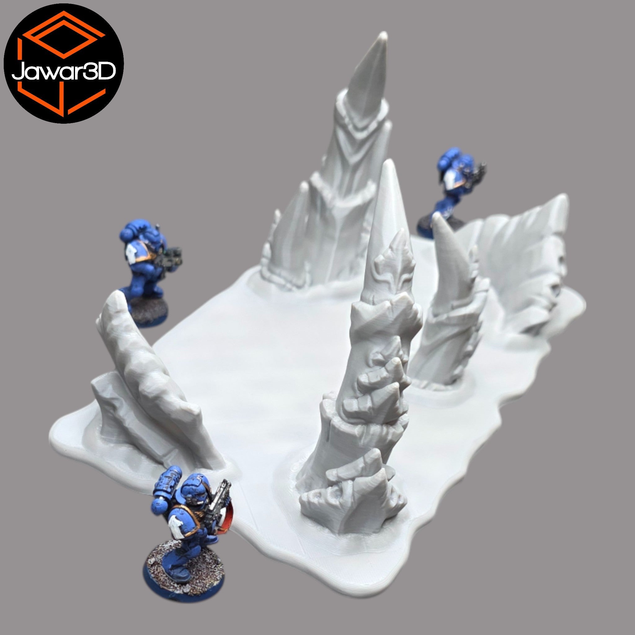 Hive Floor #4 - 28mm Wargaming Scatter Terrain Scenery Tabletop Jawar3d