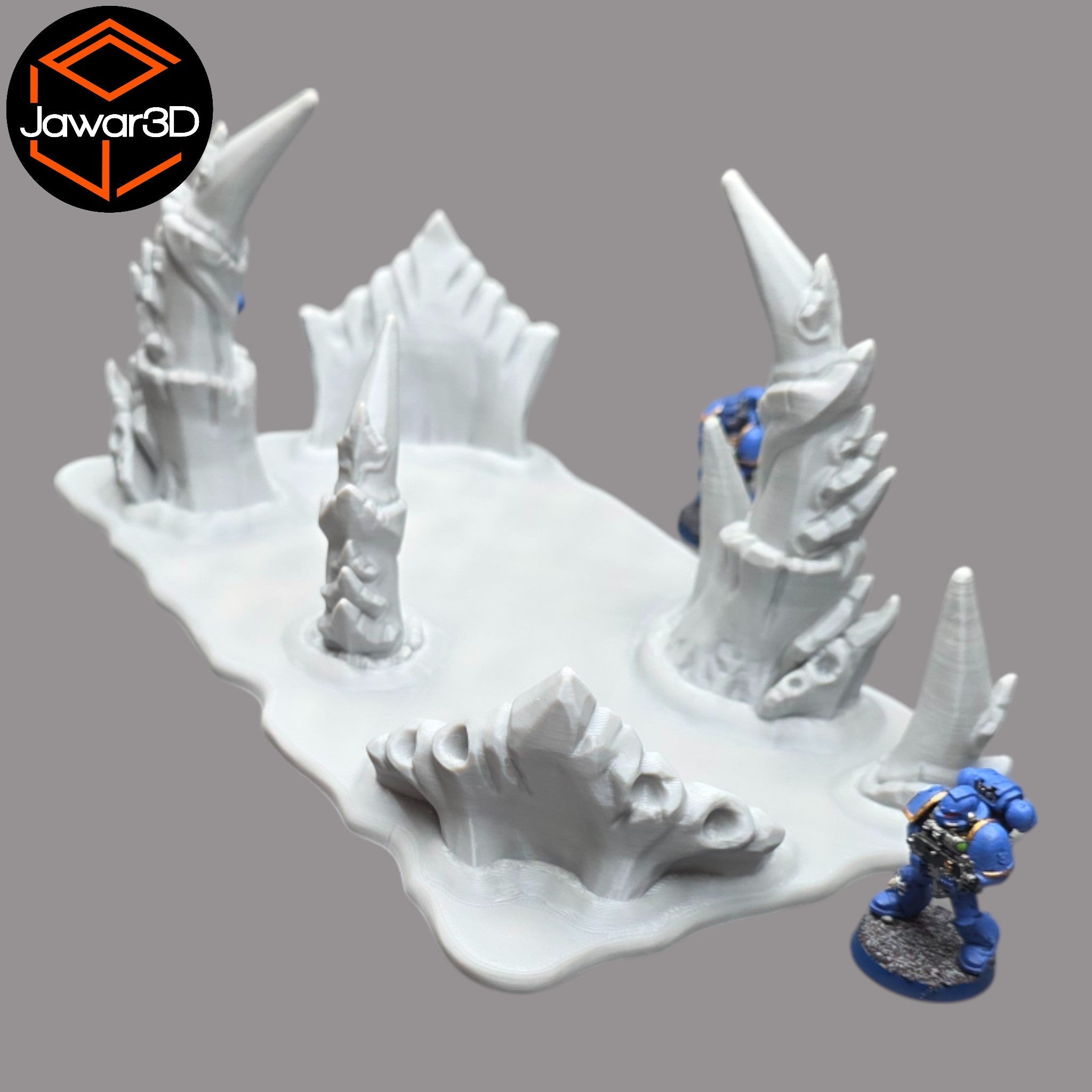 Hive Floor #4 - 28mm Wargaming Scatter Terrain Scenery Tabletop Jawar3d