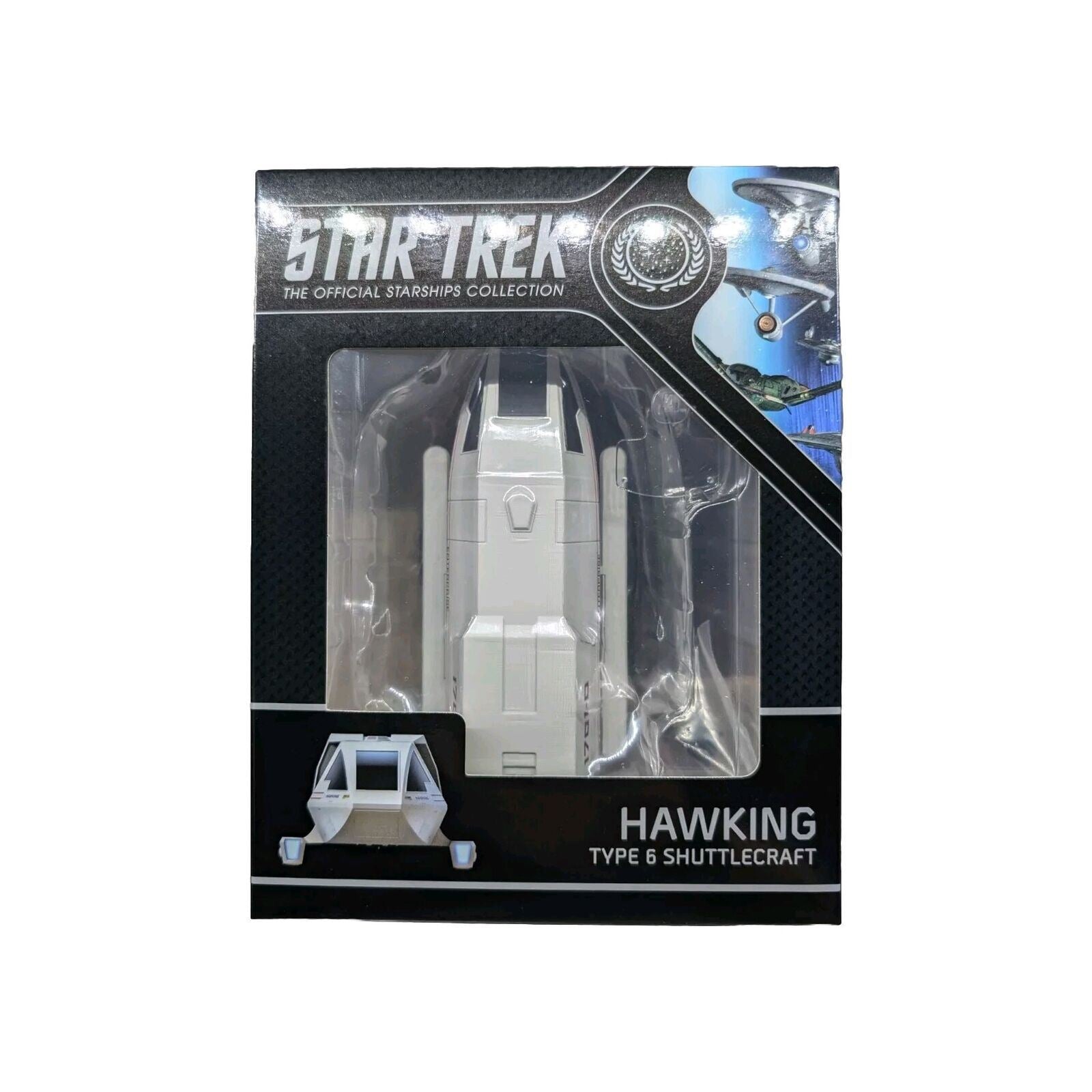 #03 Hawking Type 6 Shuttlecraft Special Issue Model Die Cast Ship (Eaglemoss / Star Trek) Real Merch