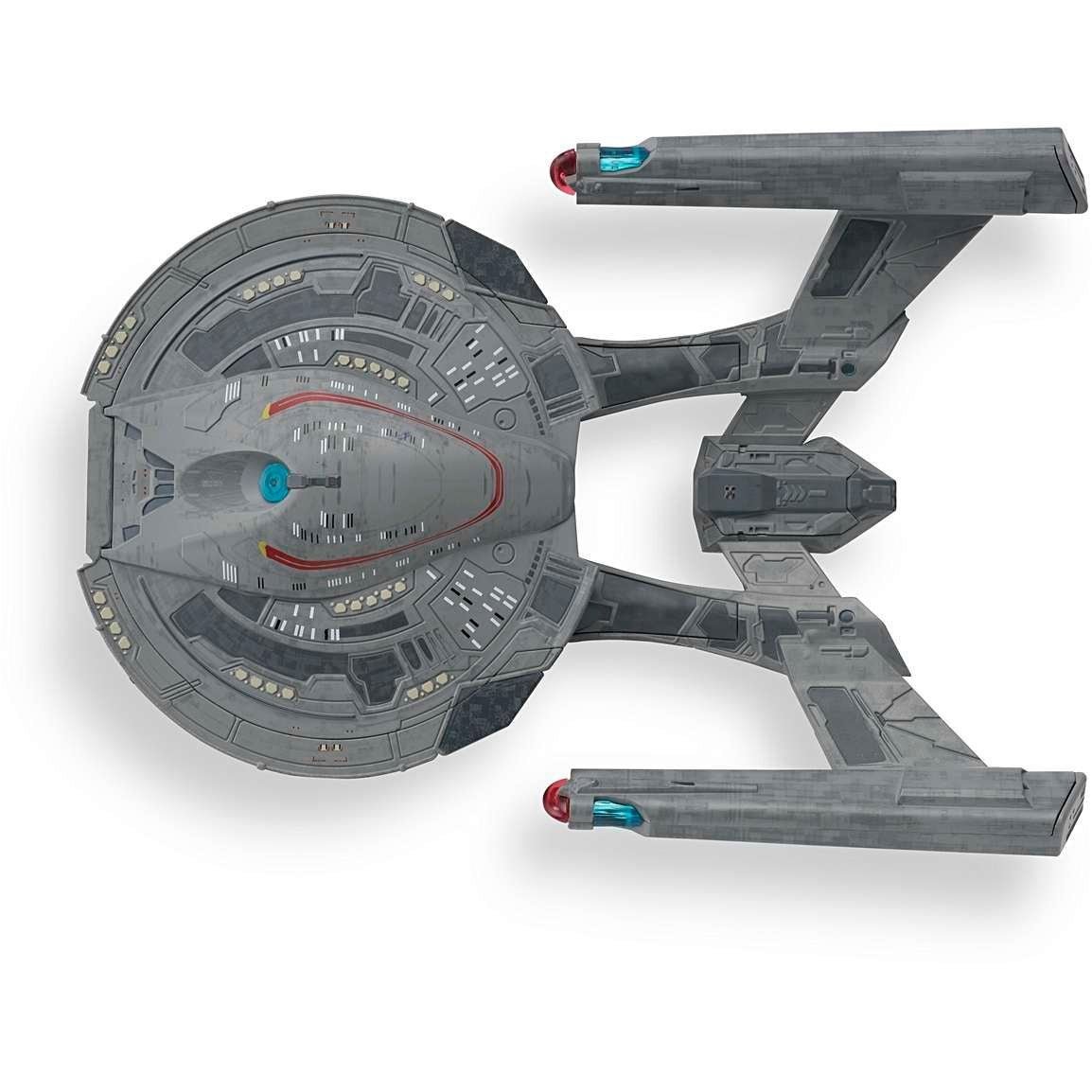 #12 U.S.S. Thunderchild NCC-63549 (Akira-class) XL EDITION Model Die Cast Ship (Eaglemoss / Star Trek) Real Merch