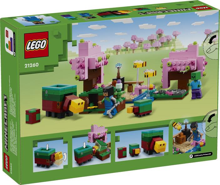 Lego Minecraft 21260 The Cherry Blossom Garden Playset for Ages 8 & Up Curious Minds