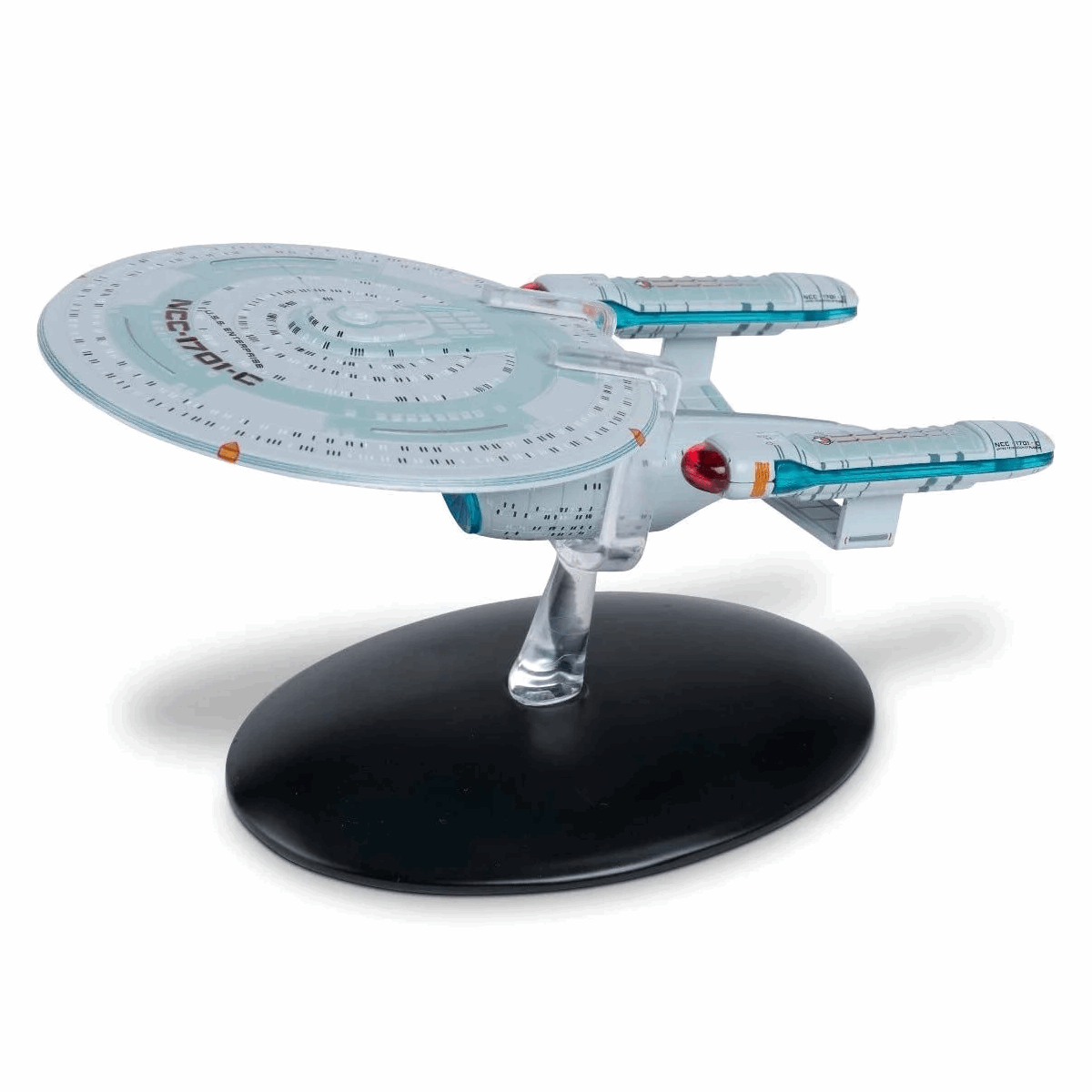 #10 U.S.S. Enterprise NCC-1701-C (Ambassador-class) Ship Model Die Cast Starship Window Boxed (Eaglemoss / Star Trek) Default Title Real Merch