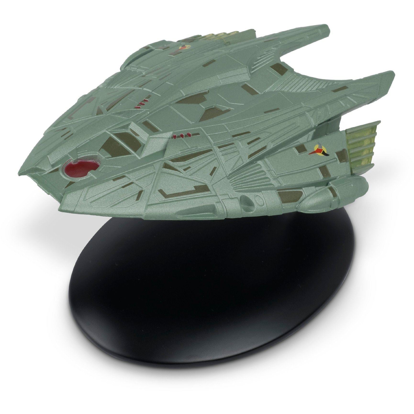 #71 Goroth's Klingon Transport Model Die Cast Ship Star Trek Eaglemoss New Real Merch