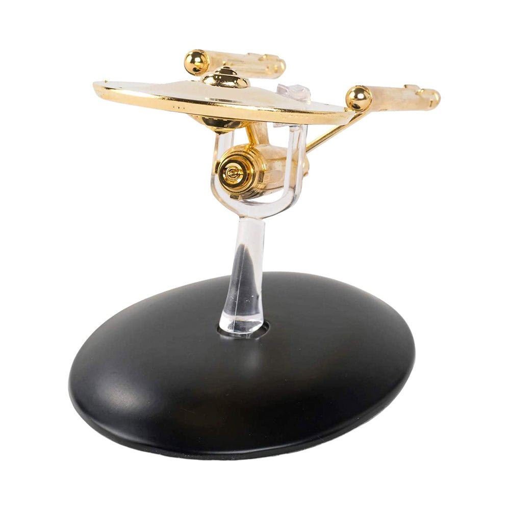 #23 Gold U.S.S. Enterprise NCC-1701 Model Die Cast Ship SPECIAL ISSUE (Eaglemoss / Star Trek) Real Merch