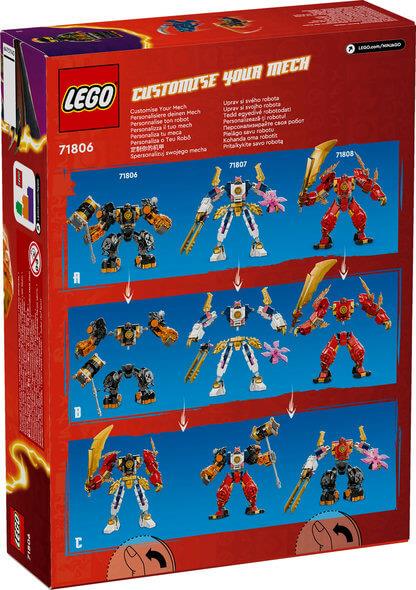 Lego Ninjago 71806 Cole's Elemental Earth Mech Playset for Ages 7 & Up Curious Minds