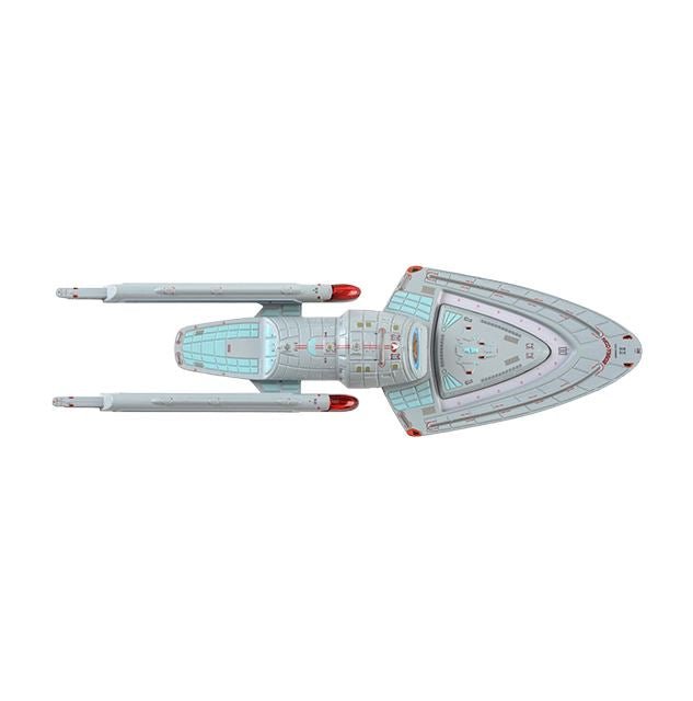 #11 U.S.S. Voyager NCC-73602 (Sternbach concept) Model Diecast Ship (Eaglemoss / Star Trek) Real Merch