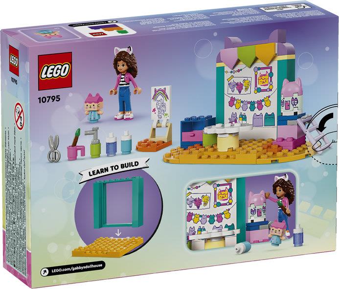 Lego Gabby's Dollhouse 10795 Crafting with Baby Box for Ages 4 and Up Curious Minds