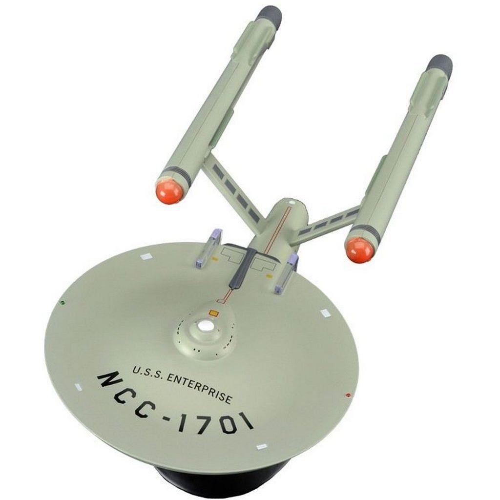 #01 U.S.S. Enterprise NCC-1701 XL EDITION Die-Cast Model Ship TOS (Eaglemoss / Star Trek) Real Merch