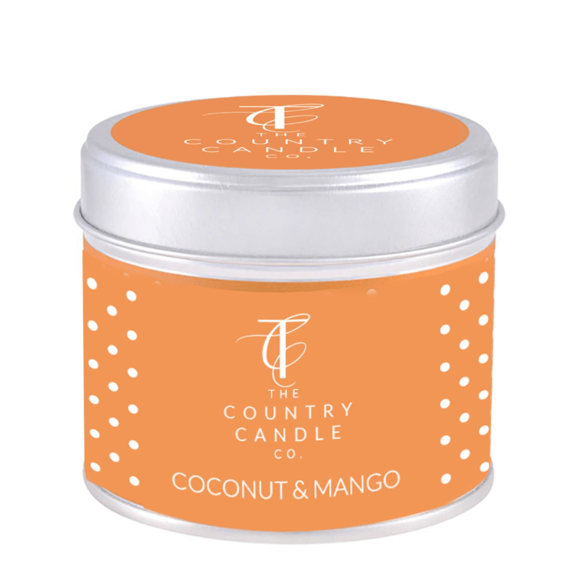 The Country Candle Co - QUINTESSENTIAL – Coconut & Mango Tin Candle 180g The Country Candle Co.