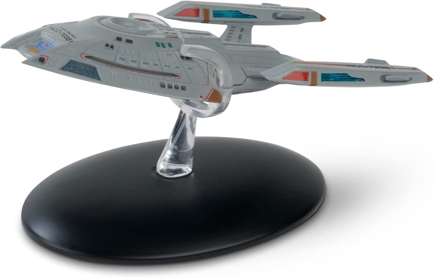 #15 / #7 U.S.S Equinox NCC-72381 Diecast Model Ship Window Boxed (Star Trek / Eaglemoss) Real Merch