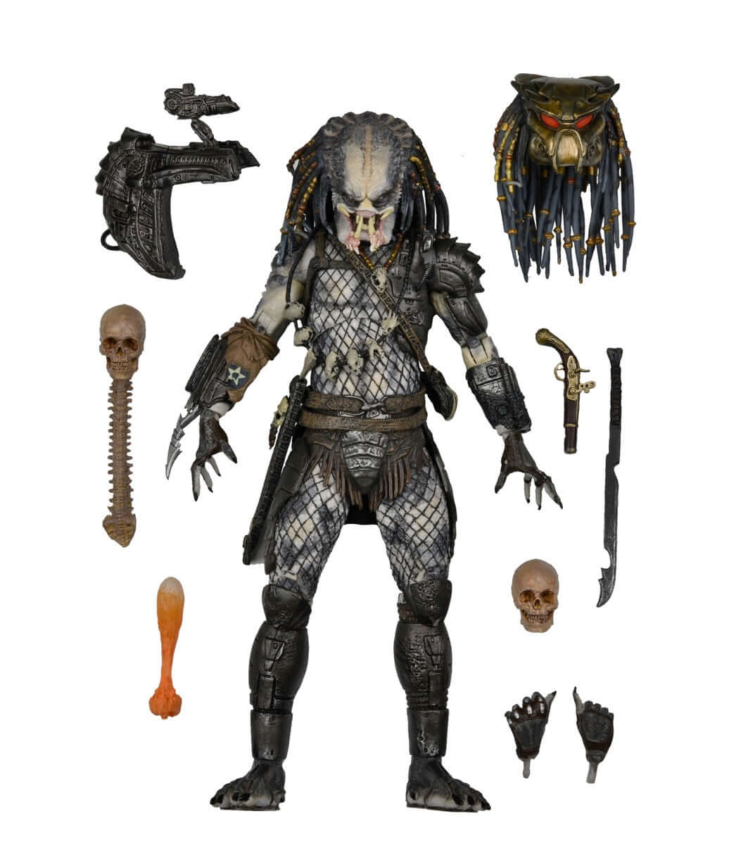 Neca 7 Inch Scale Predator 2 Ultimate Elder Action Figure NECA