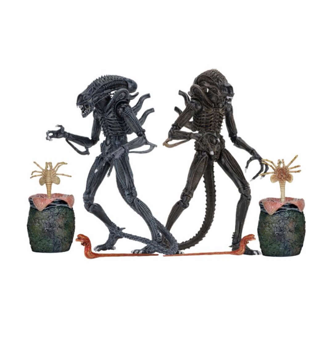 Neca - 7 Inch Scale Aliens Ultimate Action Figure Blue NECA