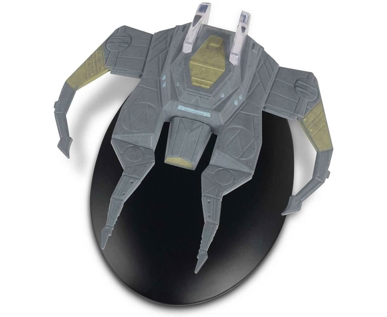 #147 Baran's Miradorn Raider Model Die Cast Ship STDC147 (Eaglemoss / Star Trek) Real Merch