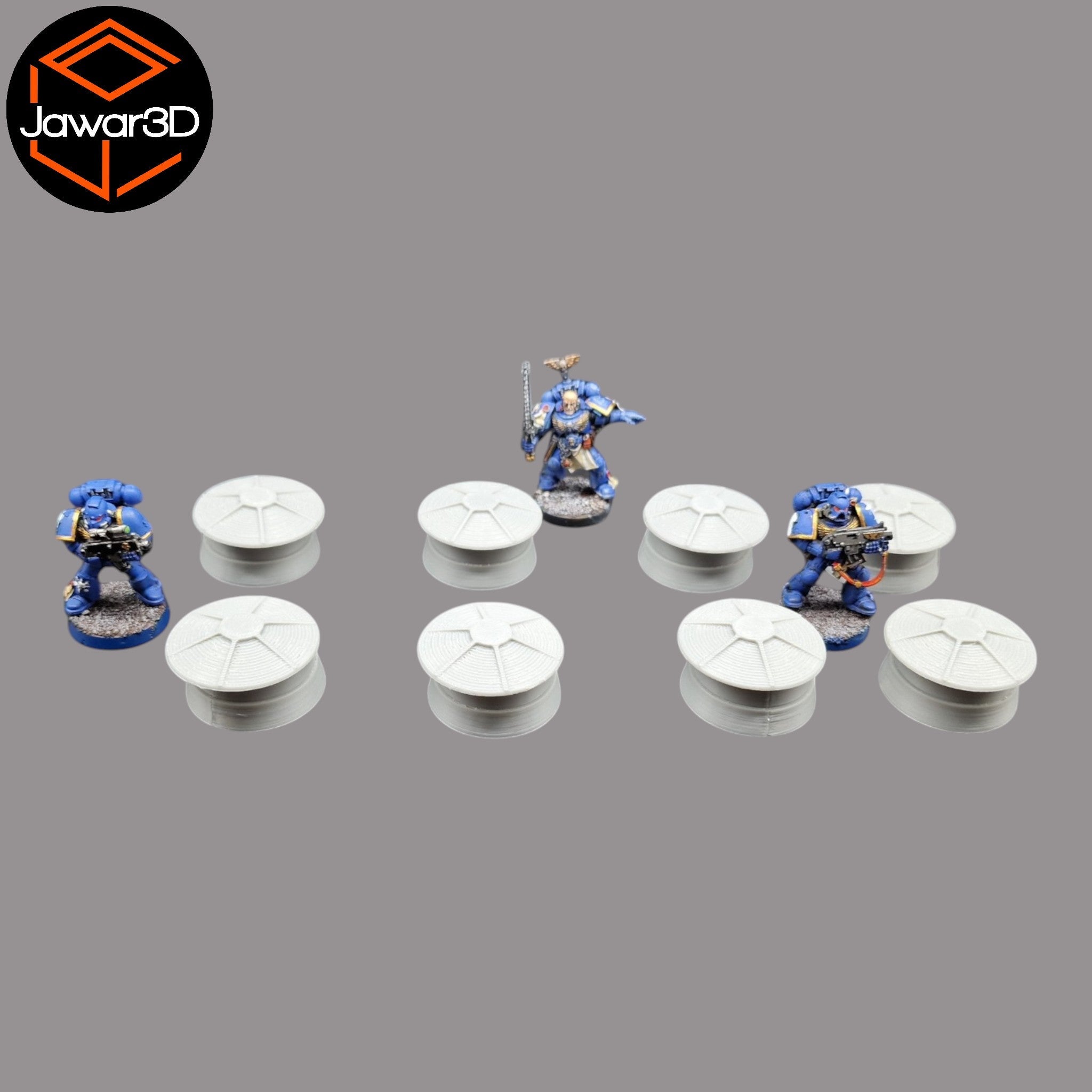 Water Container x8 - 28mm Wargaming Scatter Terrain Scenery Tabletop Miniature Jawar3d