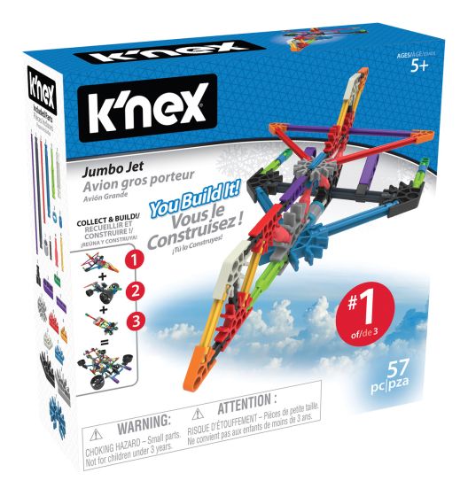 KNex Classics - Jumbo Jet Building Set K'Nex