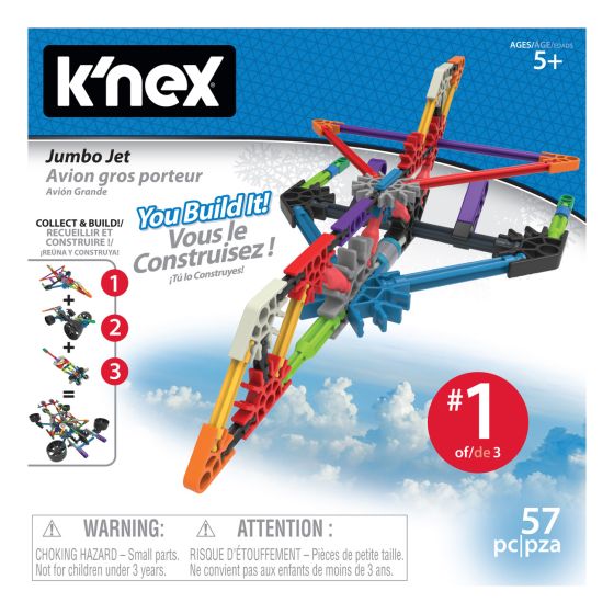 KNex Classics - Jumbo Jet Building Set K'Nex