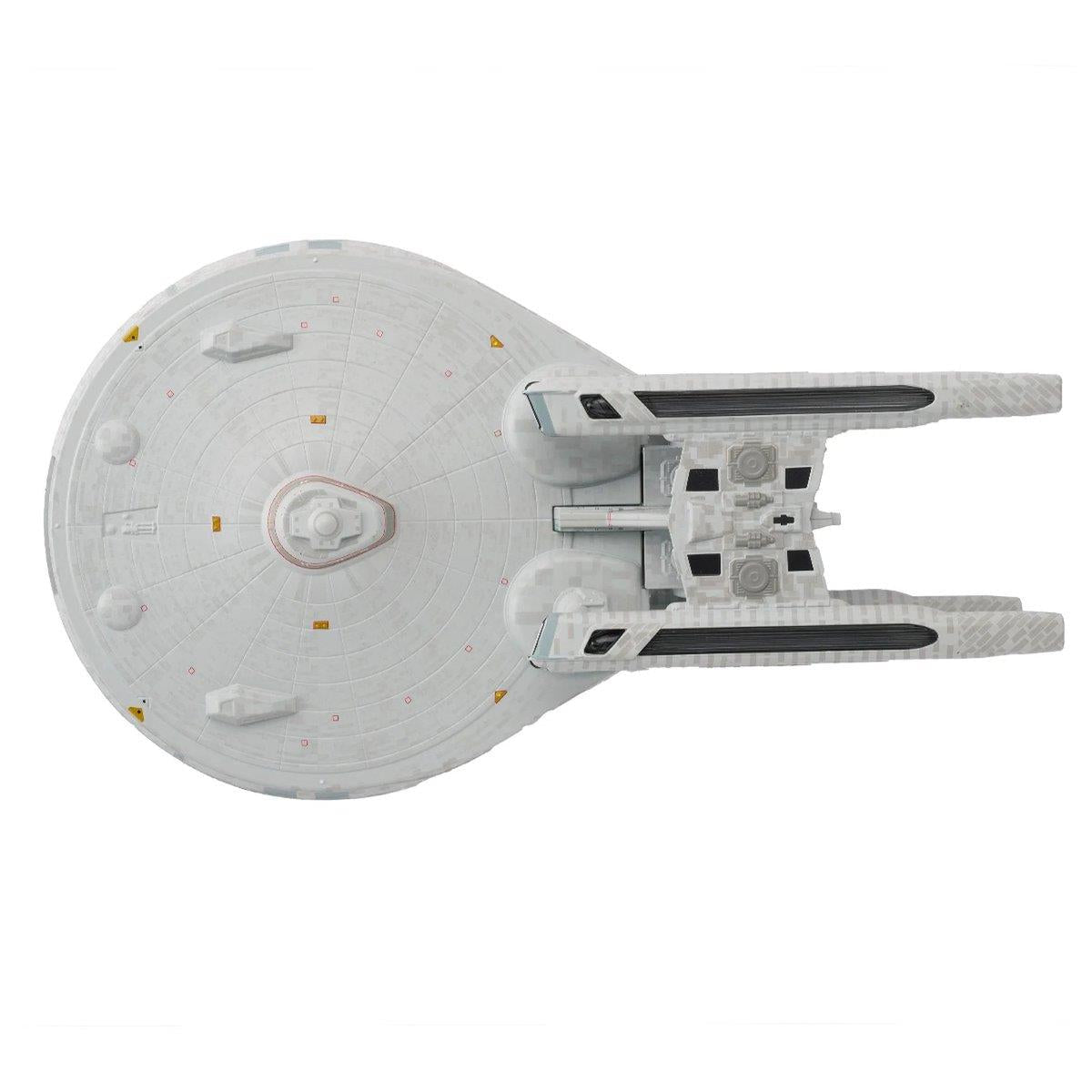 #31 U.S.S. Stargazer NCC-2893 XL Edition Starship Ship Model Die Cast Starship SSSUK631 (Eaglemoss / Star Trek) Real Merch