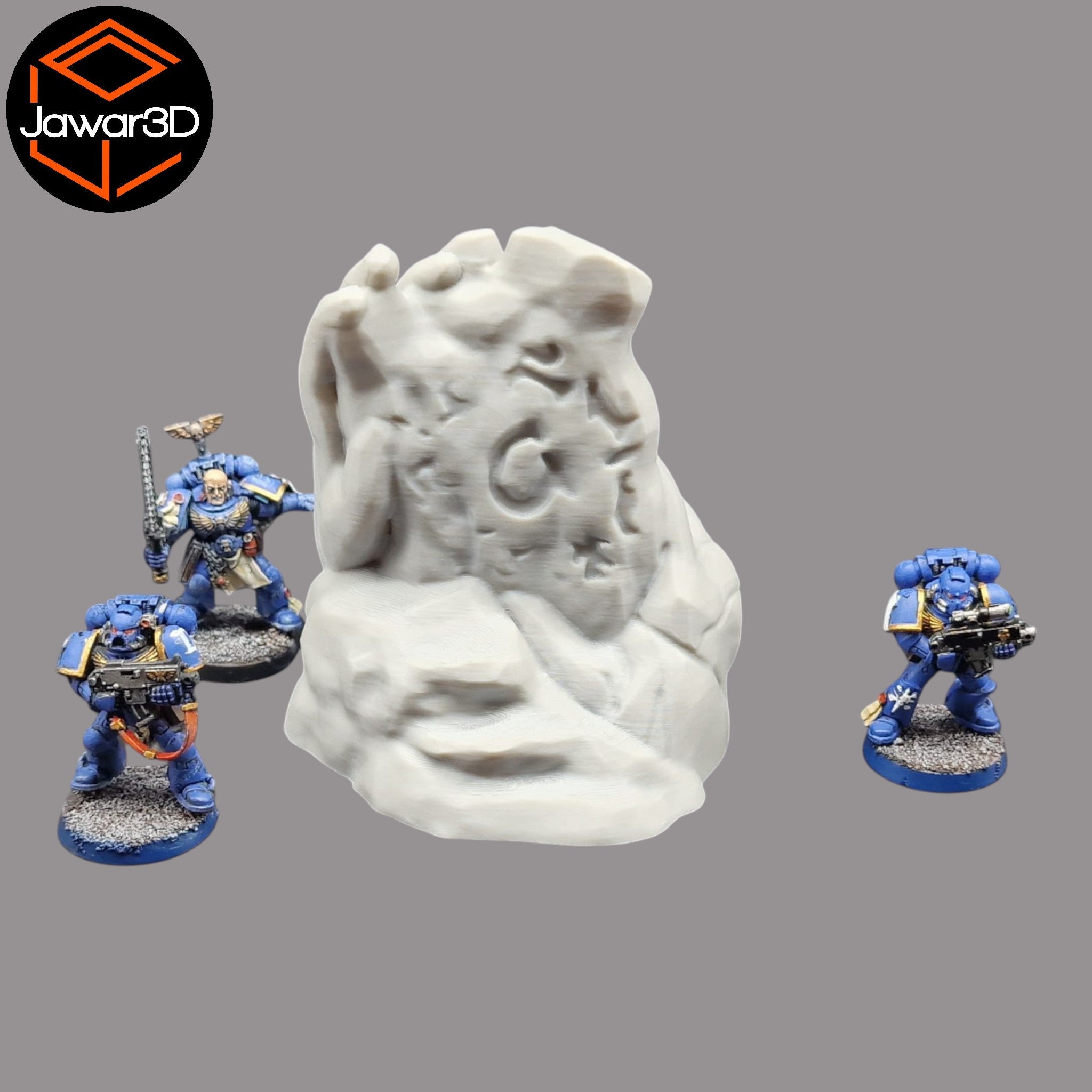 Runed Tablet - 28mm Wargaming Scatter Terrain Scenery Tabletop Miniature Jawar3d