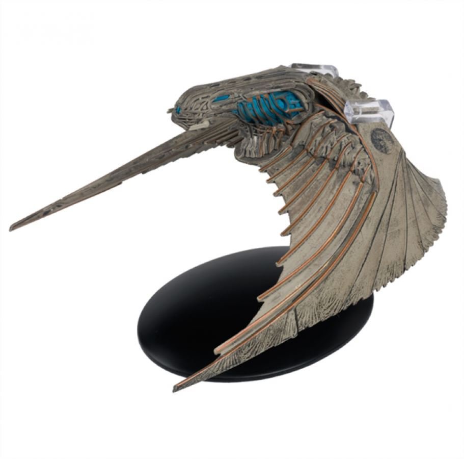 #04 Klingon Bird-Of-Prey Discovery Ships Model Diecast Ship (Eaglemoss / Star Trek) Real Merch