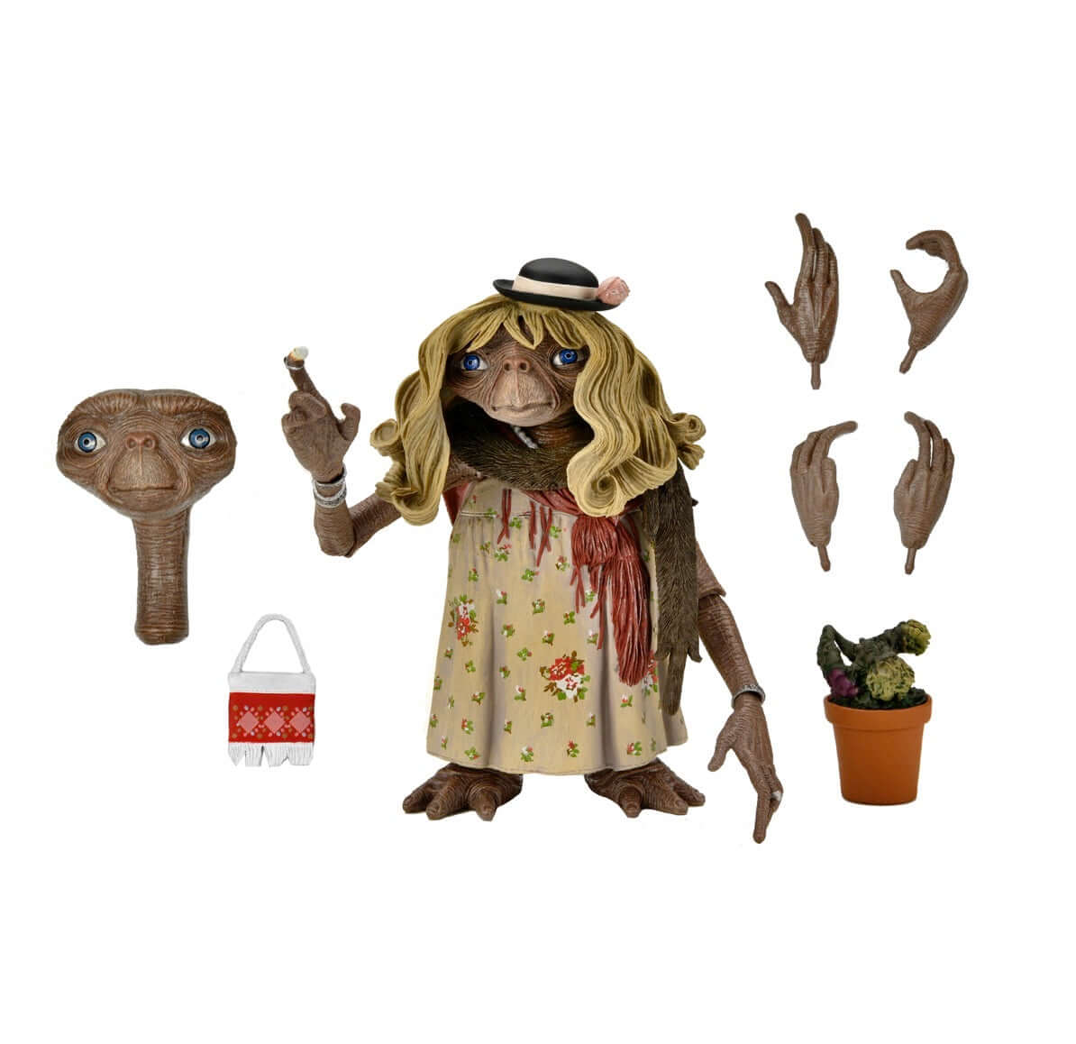 Neca - 7 inch E.T Dress Up Scale Ultimate Action Figure NECA