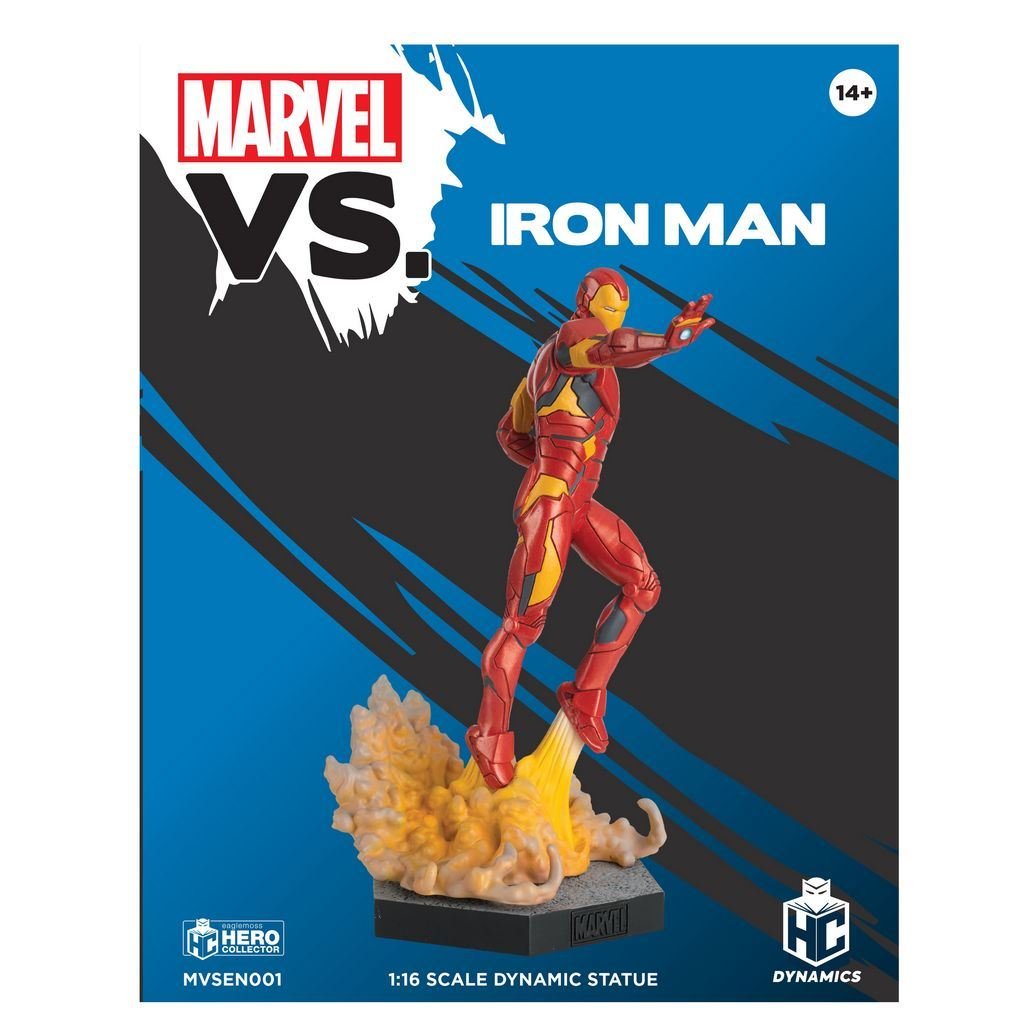 #1 MARVEL VS. IRON MAN 1:16 Scale Dynamic Statue Figure MVSEN001 (Eaglemoss) Real Merch