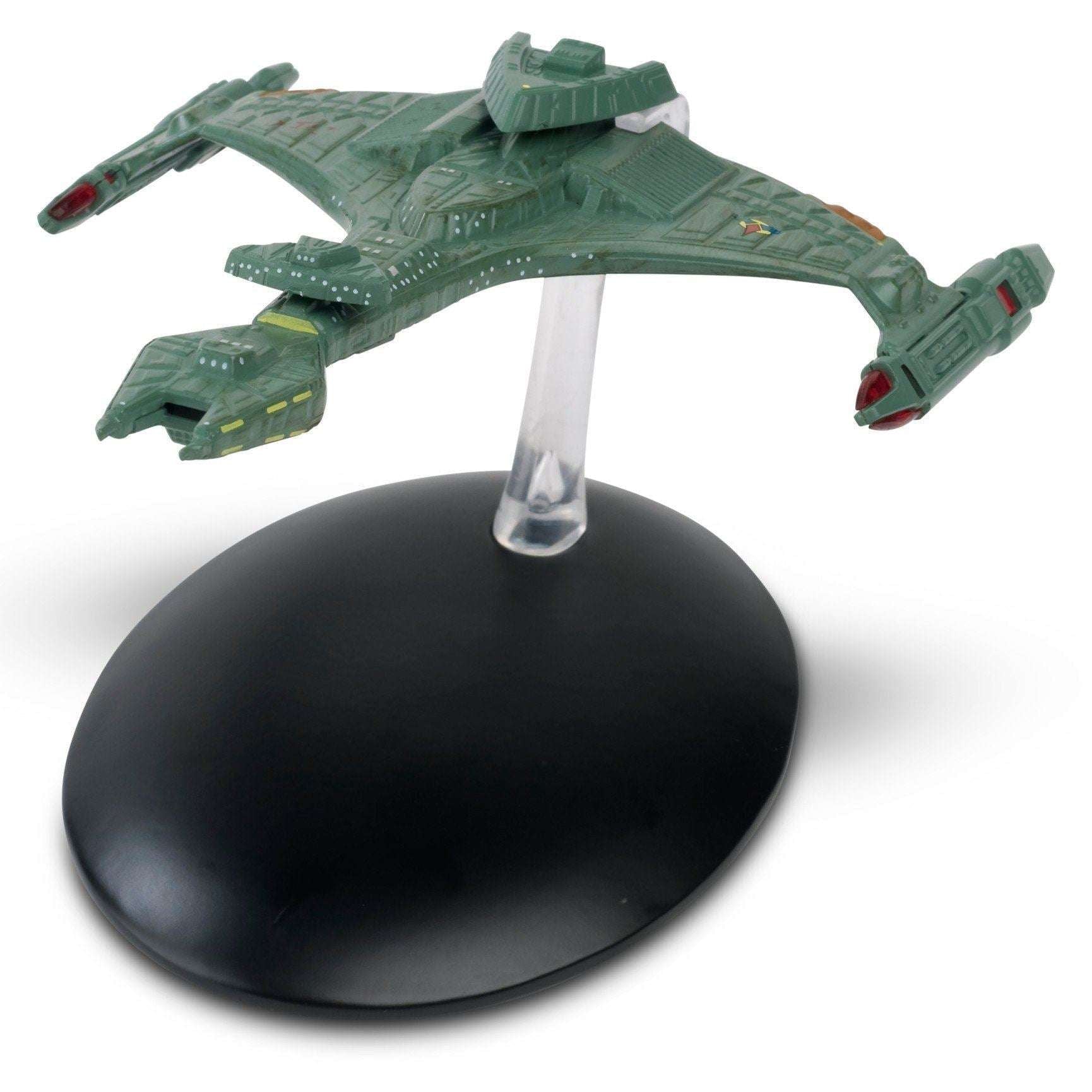 #20 Klingon Attack Cruiser (Vor'cha-class) Model Diecast Ship (Eaglemoss / Star Trek) Real Merch