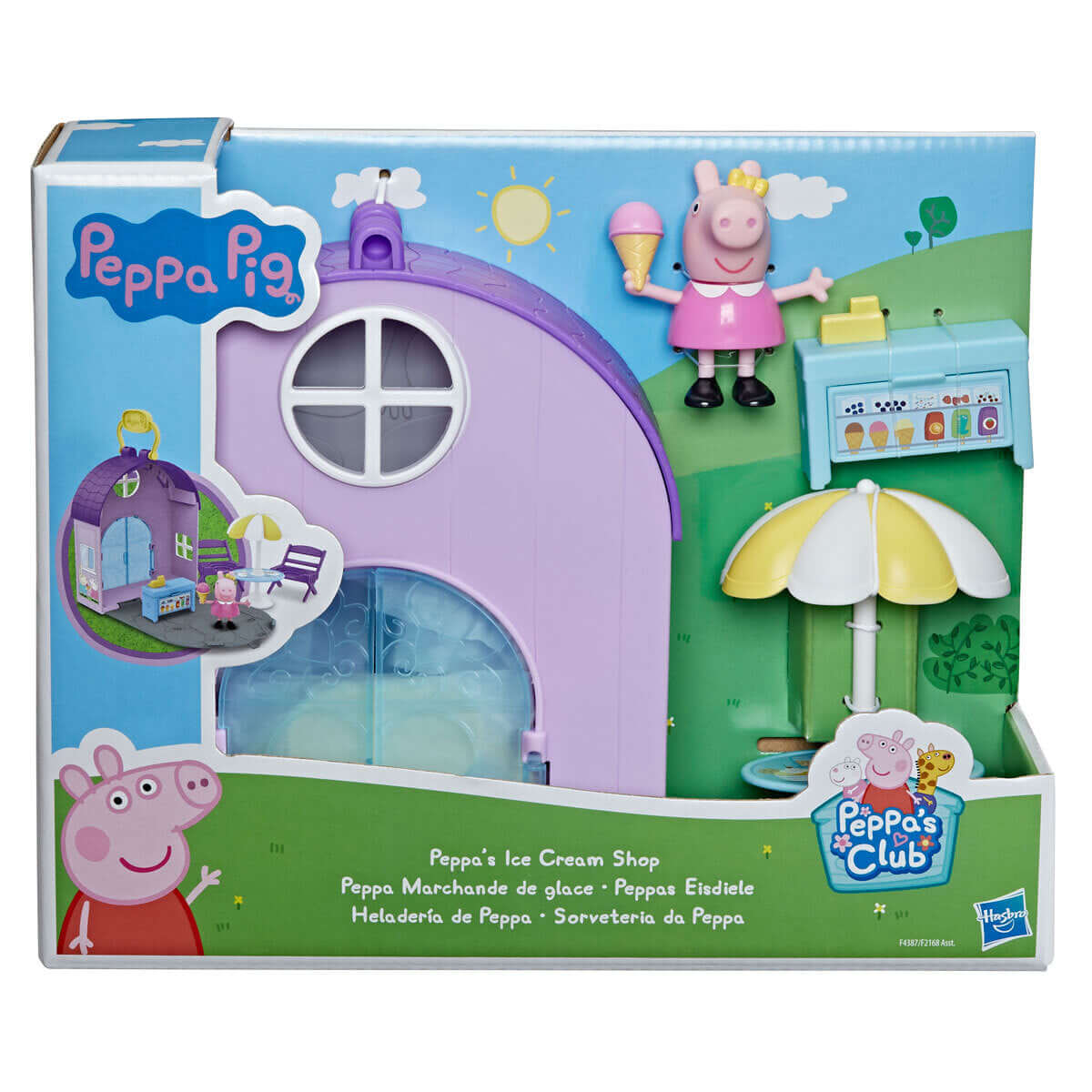 Peppa Pig Peppas Adventures Peppa's Ice Cream Shop playset Hasbro