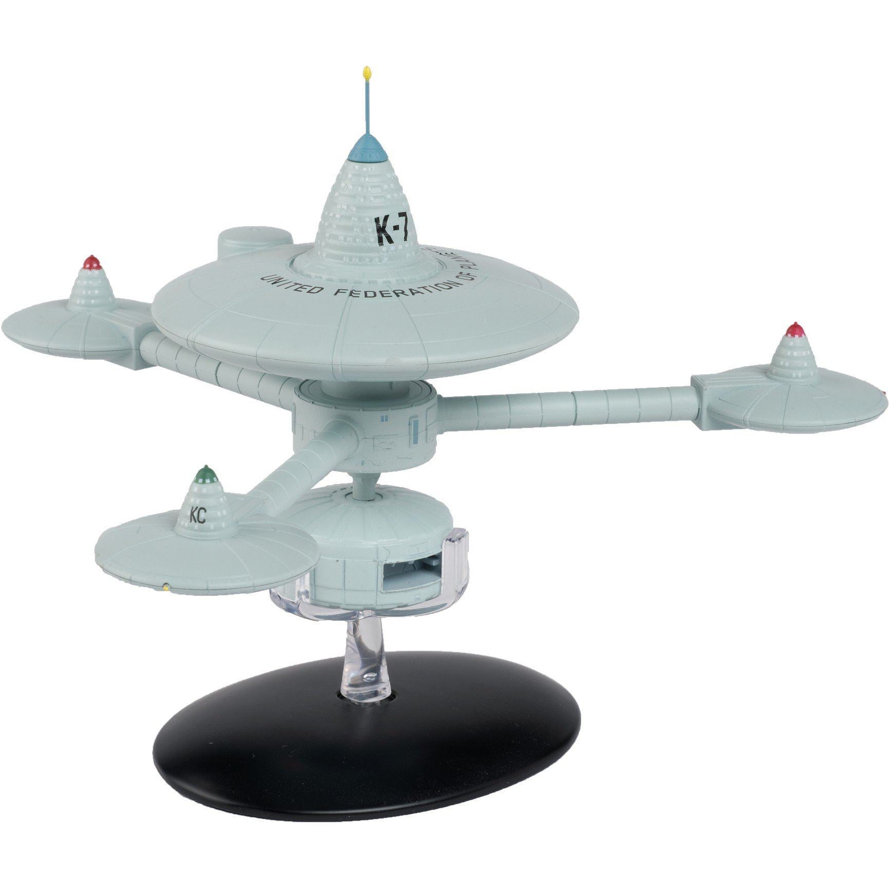 #10 Deep Space Station K7 Model Die Cast Ship SPECIAL ISSUE (Eaglemoss / Star Trek) Real Merch