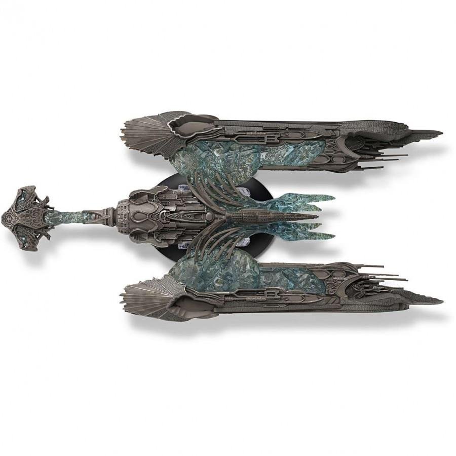 #01 Klingon Sarcophagus (Ship of the Dead) Model Diecast Ship Discovery SPECIAL EDITION (Eaglemoss / Star Trek) Real Merch
