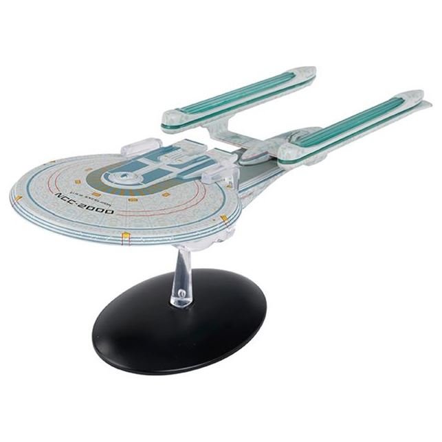 #15 U.S.S. Excelsior NCC-2000 XL EDITION Model Die Cast Ship (Eaglemoss / Star Trek) Real Merch