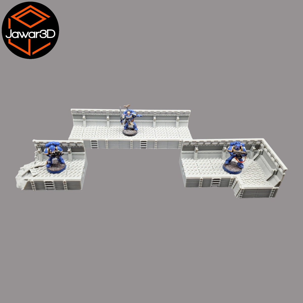 Trench Set for 28mm Wargaming Scatter Terrain Scenery Tabletop Miniature Jawar3d