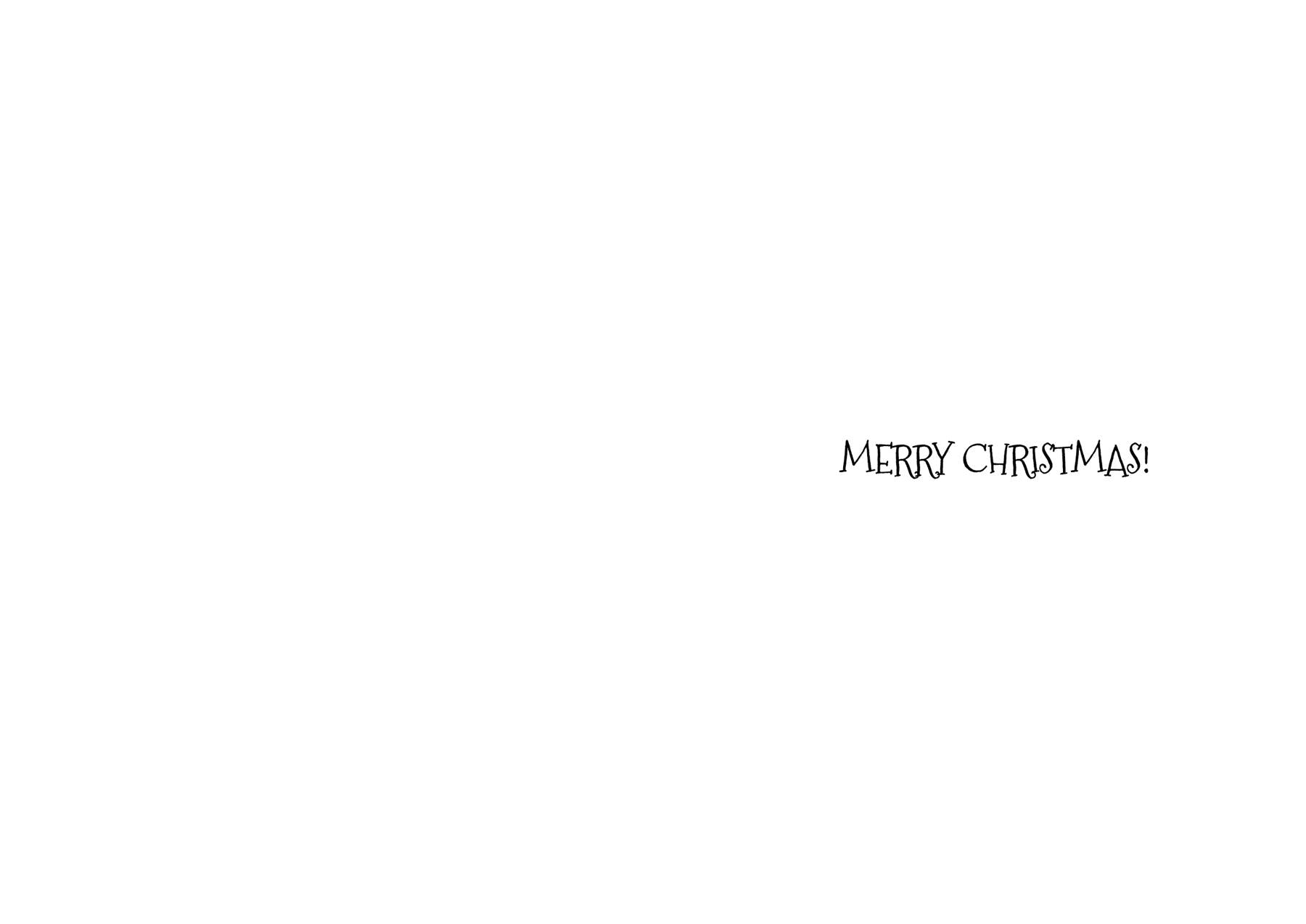 Curious Minds Hilarious Rudolph in Disguise Christmas Card Curious Minds