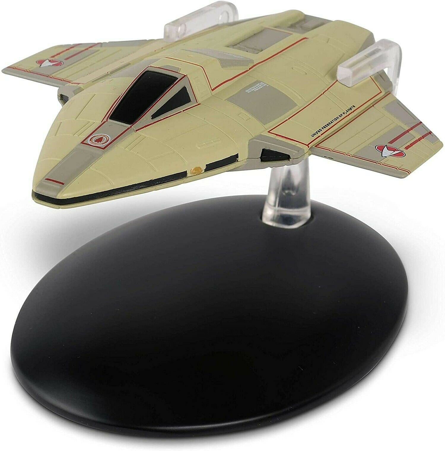 #97 Starfleet Academy Flight Training Craft Die-Cast Model (Eaglemoss / Star Trek) New Real Merch