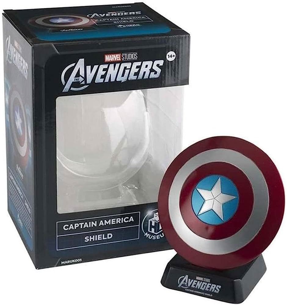 CAPTAIN AMERICA'S SHIELD Marvel Museum Replica MARUK003 (Eaglemoss / Hero Collector / Marvel Avengers) Real Merch
