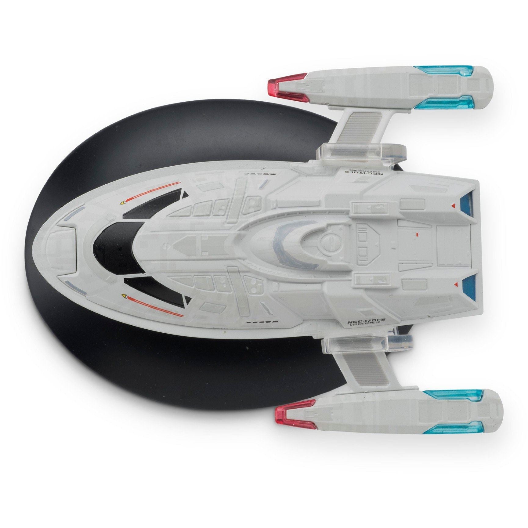 #75 U.S.S. Enterprise NCC-1701-E Captain's Yacht (Cousteau) Starship Model Die Cast Ship (Star Trek) Real Merch