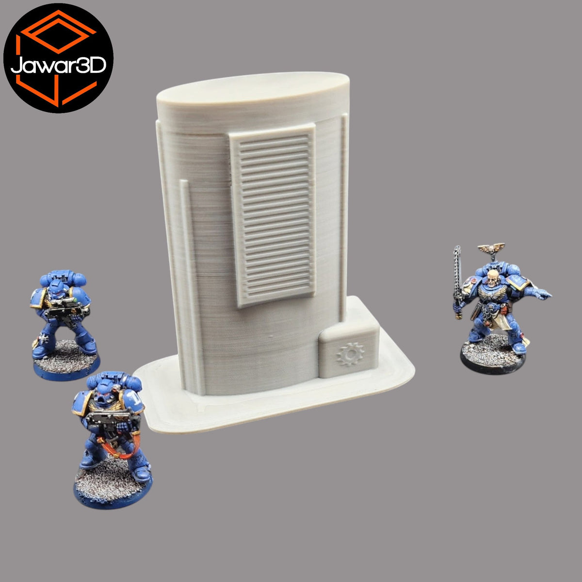 Sci-Fi Tower - 28mm Wargaming Scatter Terrain Scenery Tabletop Miniature Jawar3d