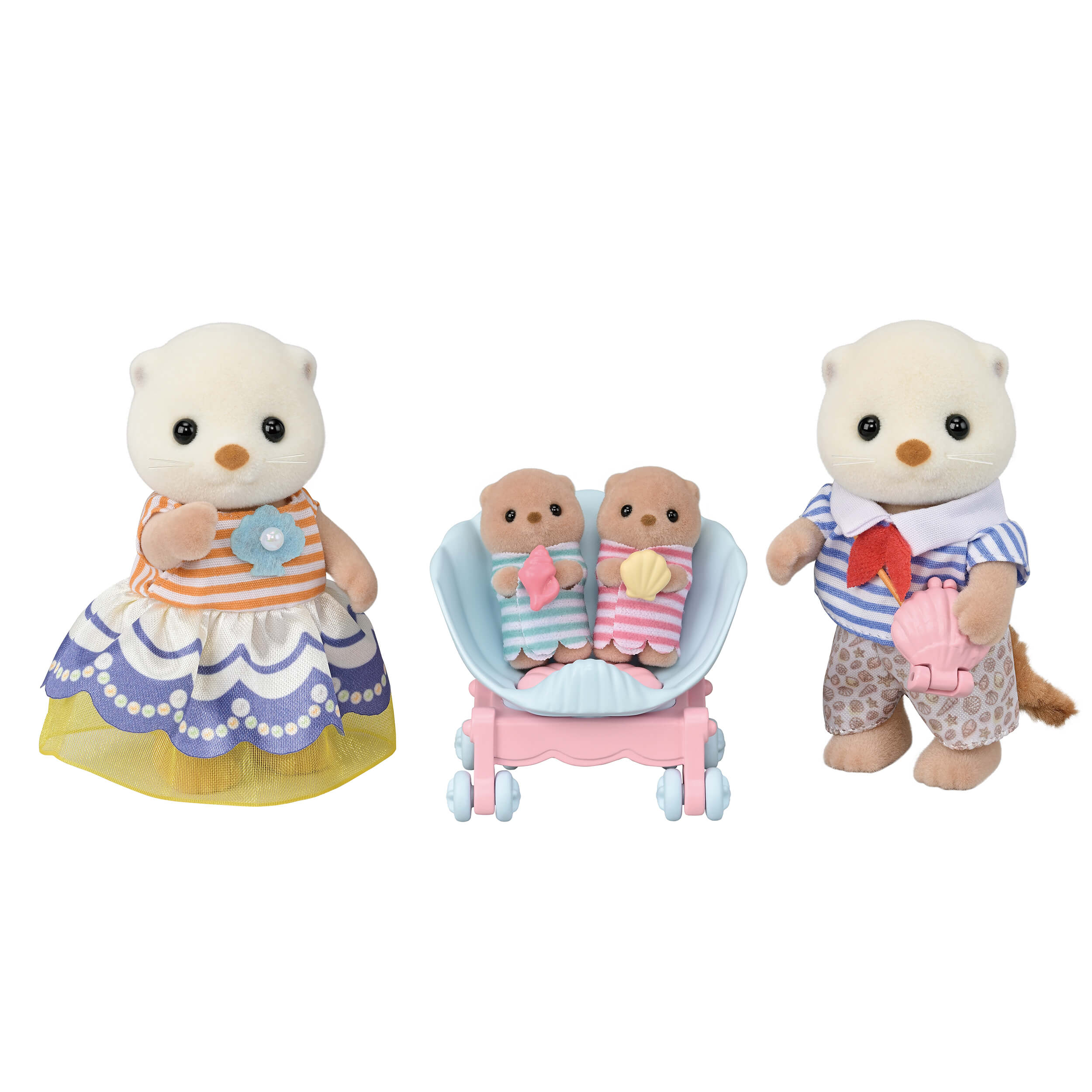Sylvanian Families Sea Otter Family Toy Playset for Ages 3 and Up Curious Minds