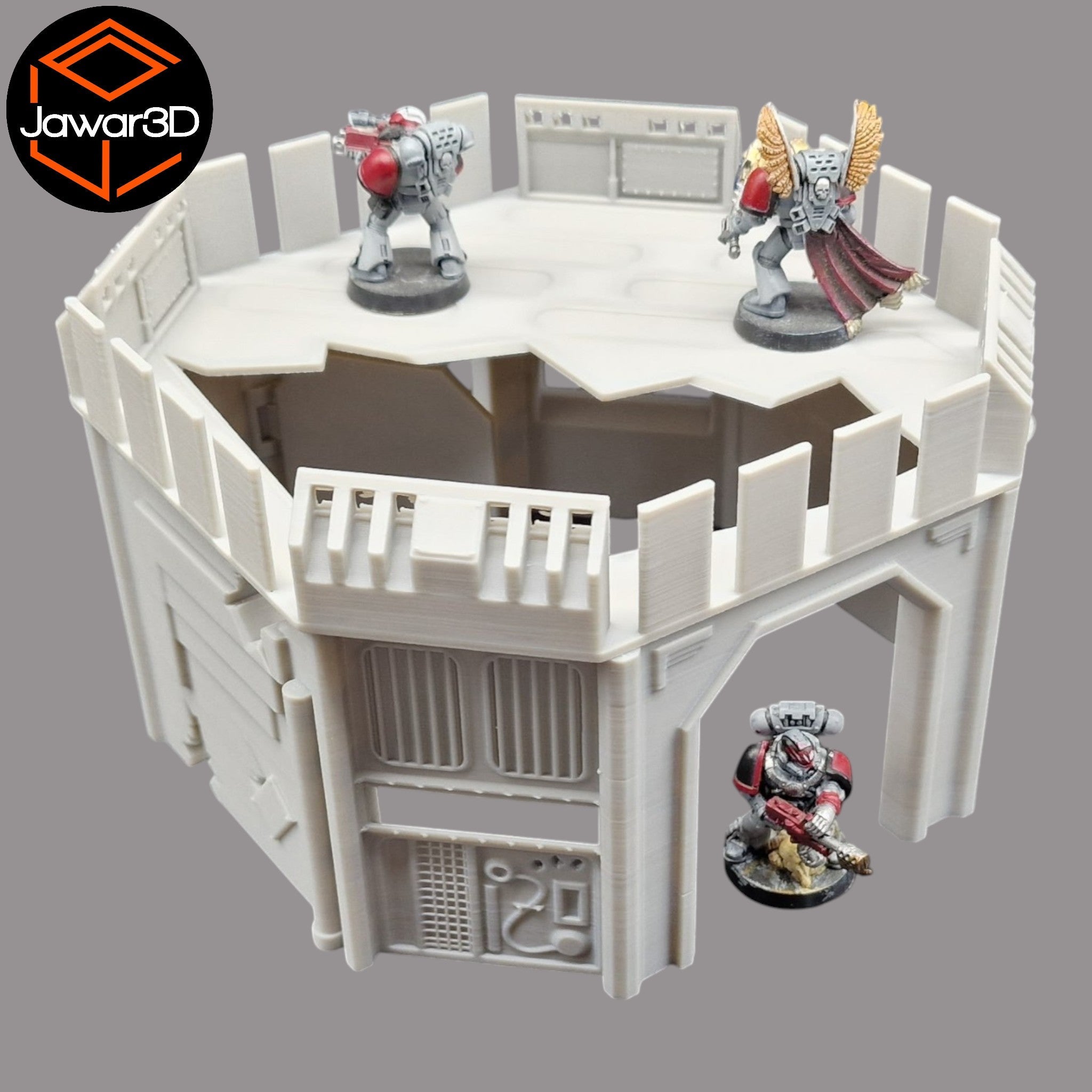 Communications Tower - 28mm Wargaming Scatter Terrain Scenery Tabletop Miniature Jawar3d