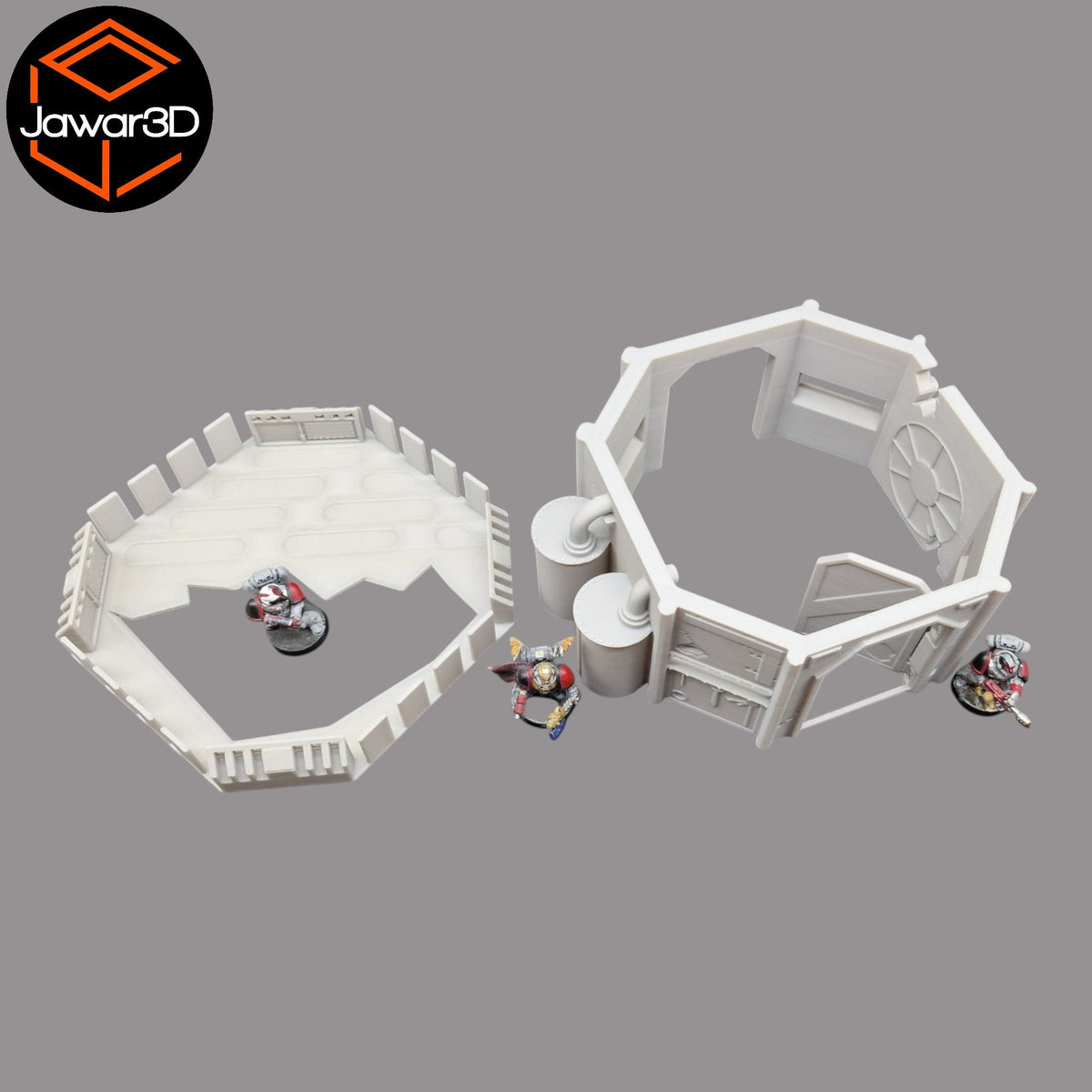Communications Tower - 28mm Wargaming Scatter Terrain Scenery Tabletop Miniature Jawar3d