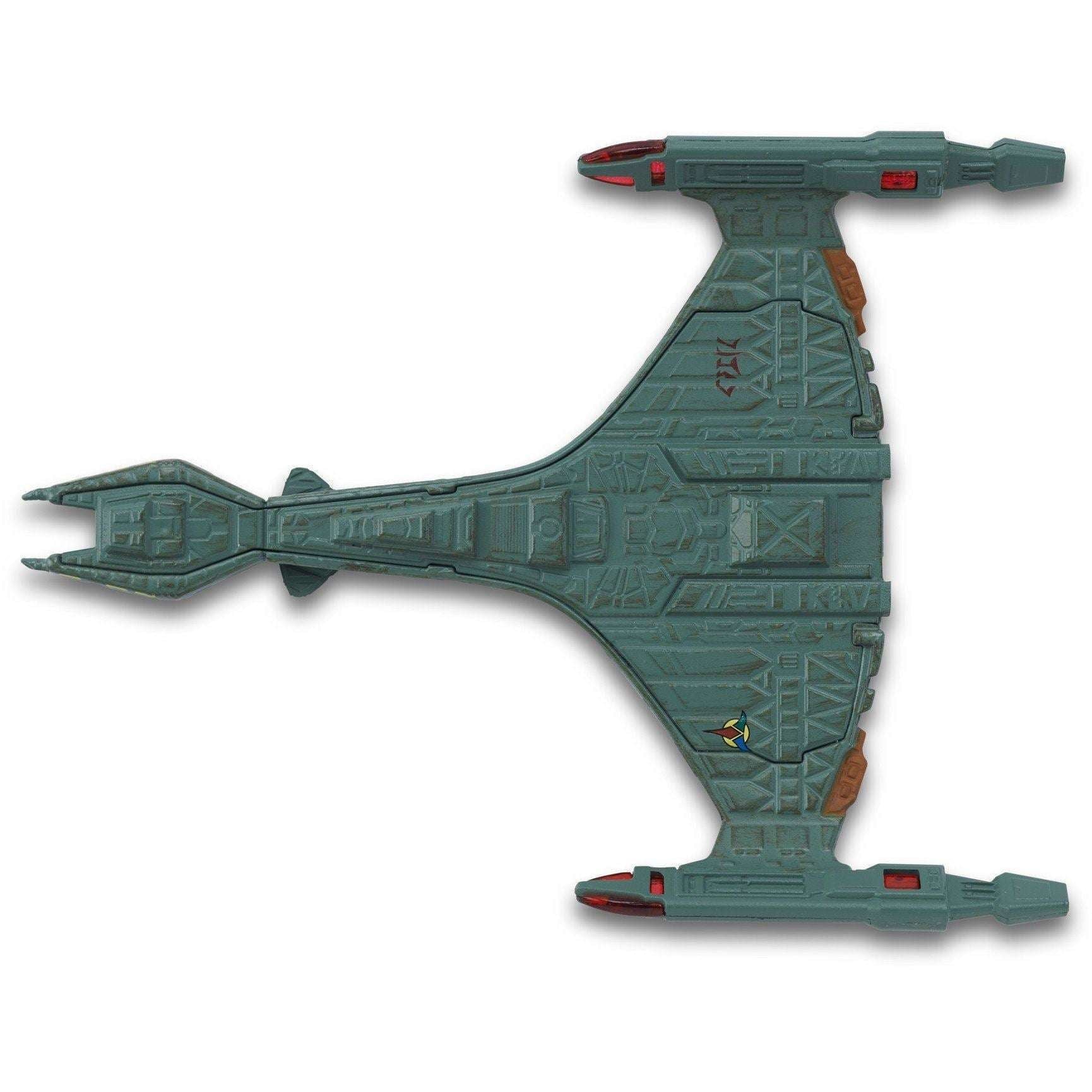 #20 Klingon Attack Cruiser (Vor'cha-class) Model Diecast Ship (Eaglemoss / Star Trek) Real Merch