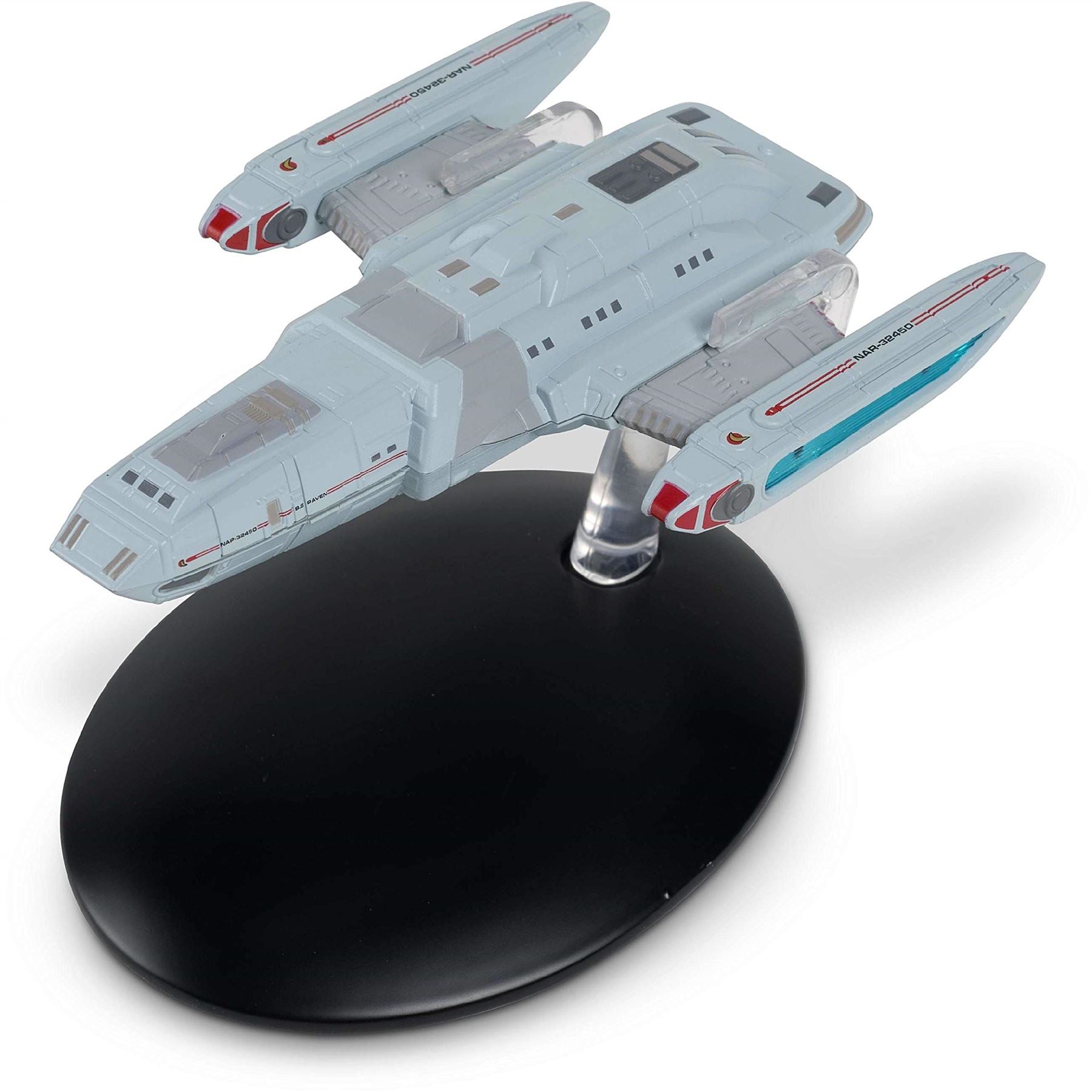 #66 U.S.S Raven NAR-32450 Model Die Cast Ship STDC066 (Eaglemoss / Star Trek) Real Merch
