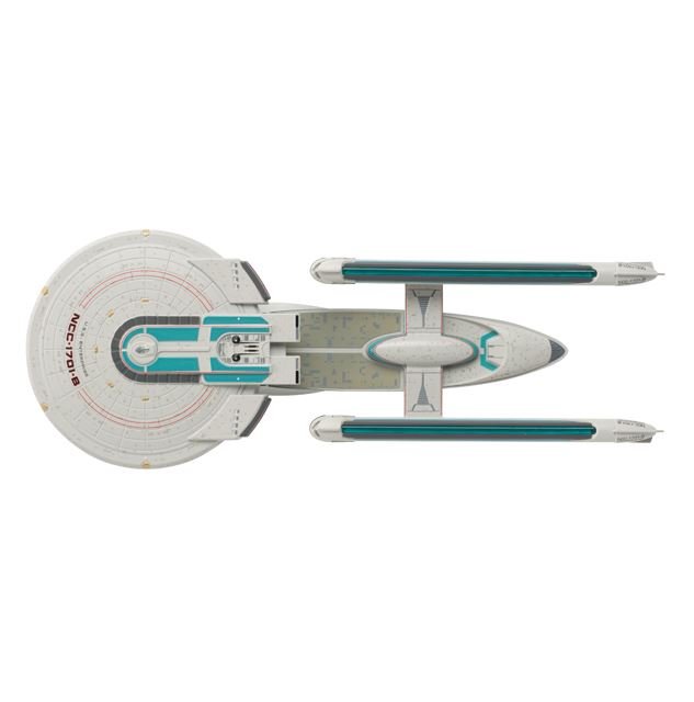 #08 U.S.S. Enterprise NCC-1701-B XL EDITION Model Die Cast Ship (Eaglemoss / Star Trek) Real Merch