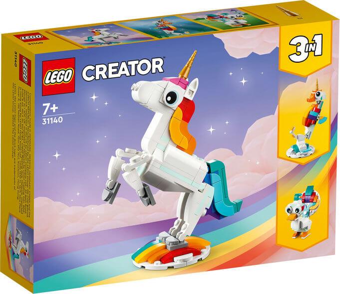 Lego Creator 3 in 1 31140 Magical Unicorn Playset for Ages 7 and Up Curious Minds