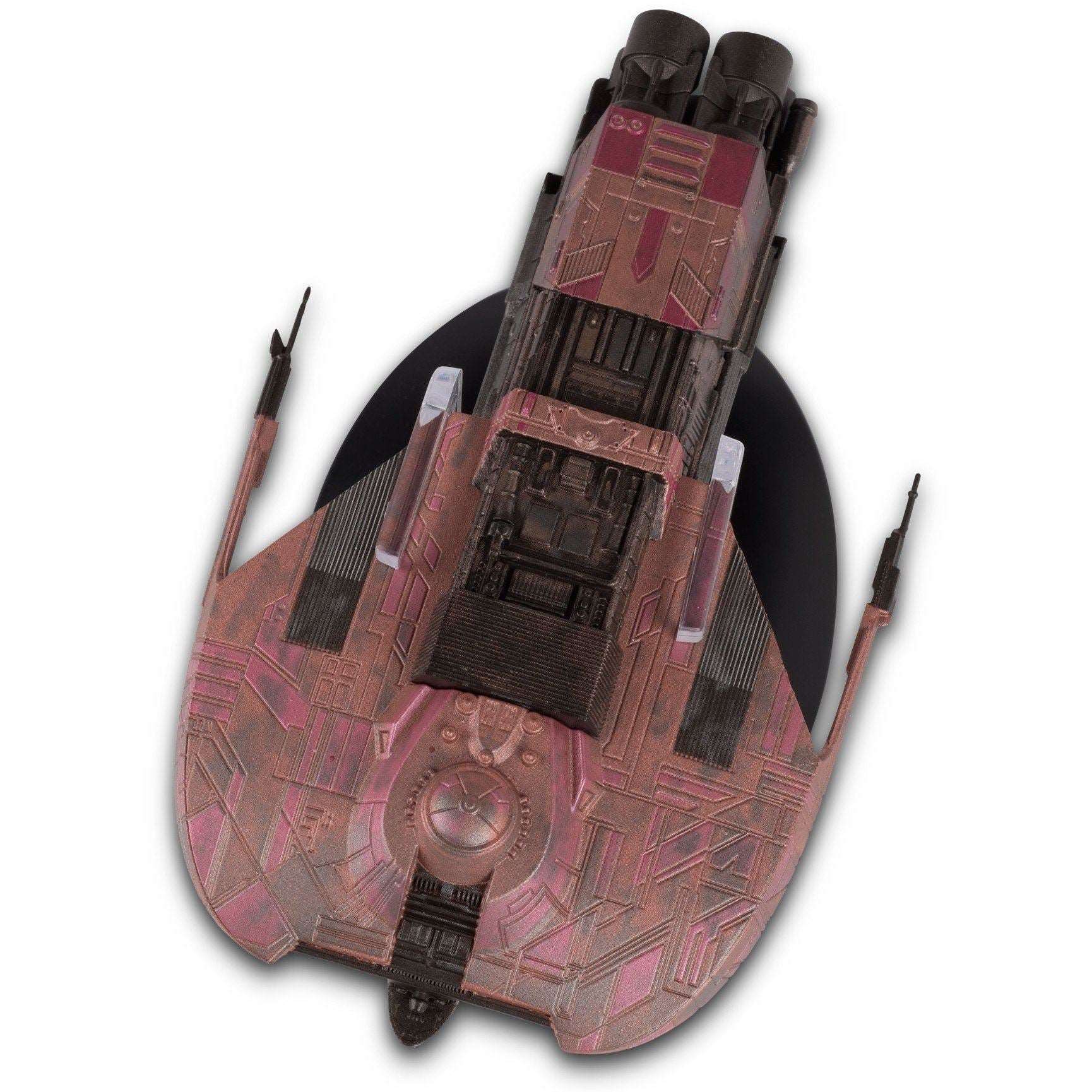 #143 The Merchantman Starship Model Die Cast Ship (Eaglemoss / Star Trek) Real Merch