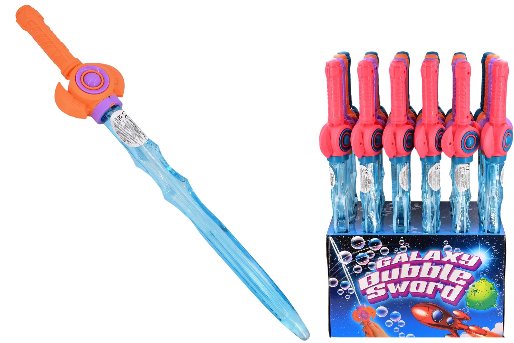 Children's Galaxy Bubble Sword (4 Assorted Designs) Curious Minds