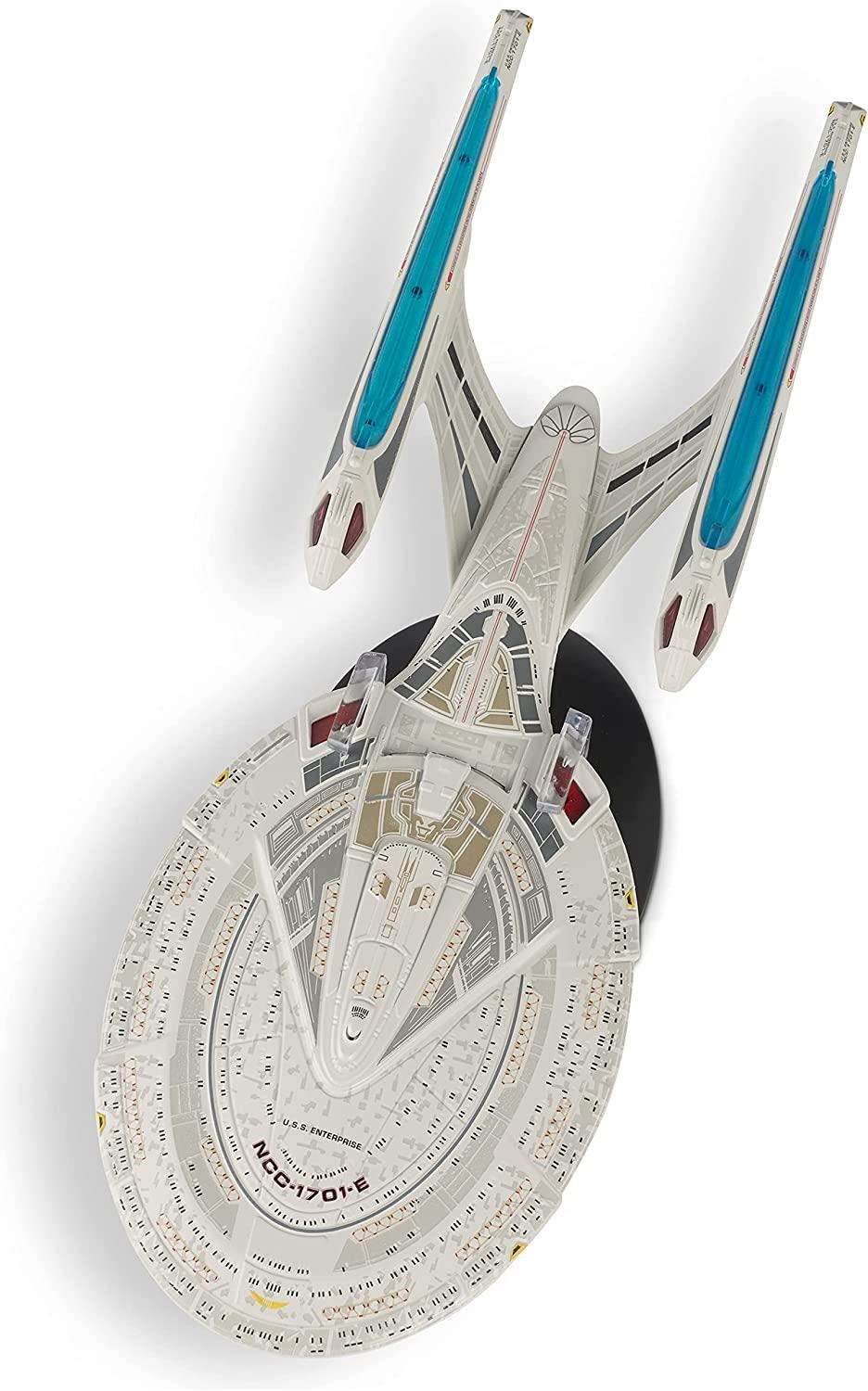 #03 U.S.S. Enterprise NCC-1701-E (Sovereign-class) XL EDITION Ship Model Die Cast Starship (Eaglemoss / Star Trek) Real Merch