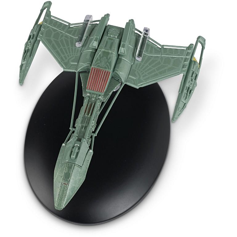 #102 Klingon D5-Class Battlecruiser Ship Die-Cast Model (Eaglemoss / Star Trek) Real Merch