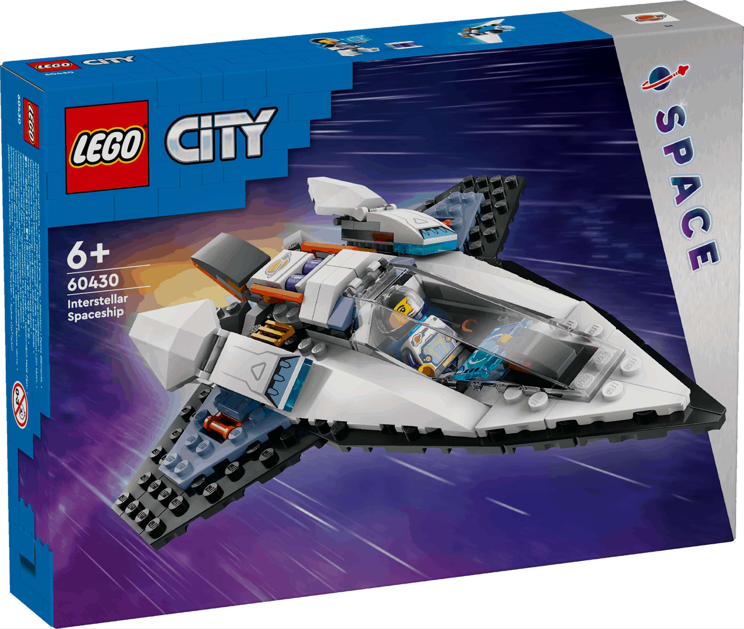 Lego City Space 60430 Interstellar Spaceship Playset for Ages 6 and Up Curious Minds