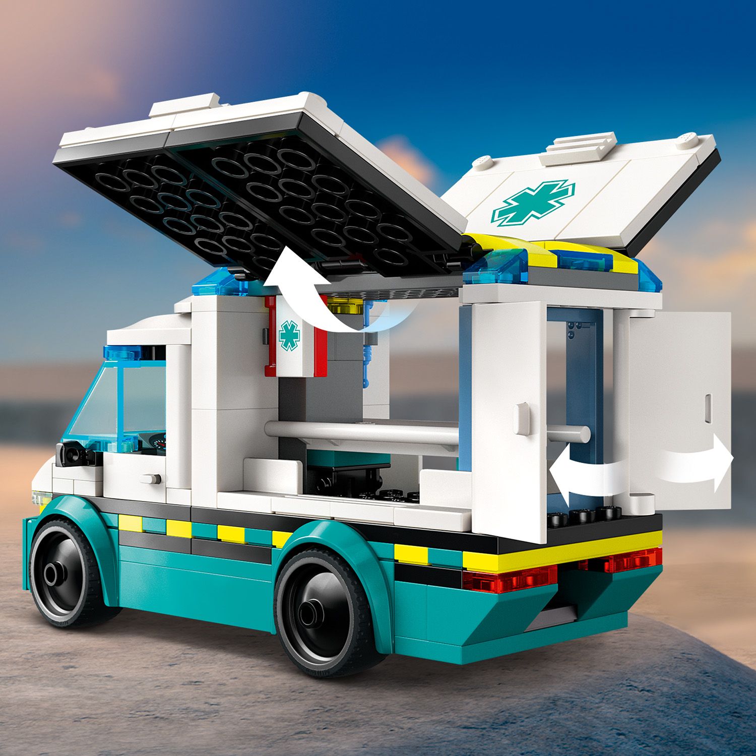 Lego City 60451 Emergency Ambulance Playset for Ages 5 and Up Curious Minds
